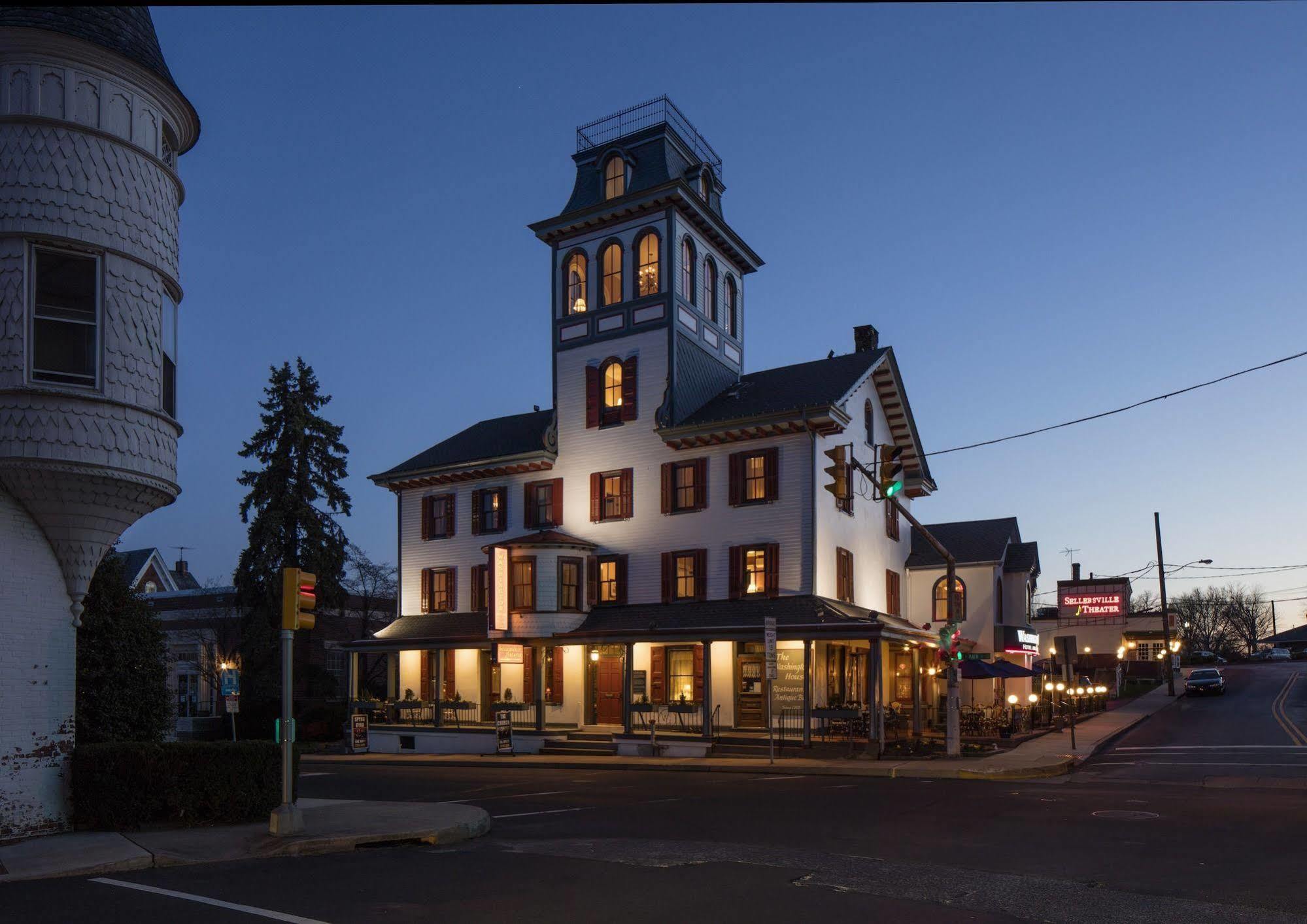 Washington House Hotel Sellersville Exteriör bild